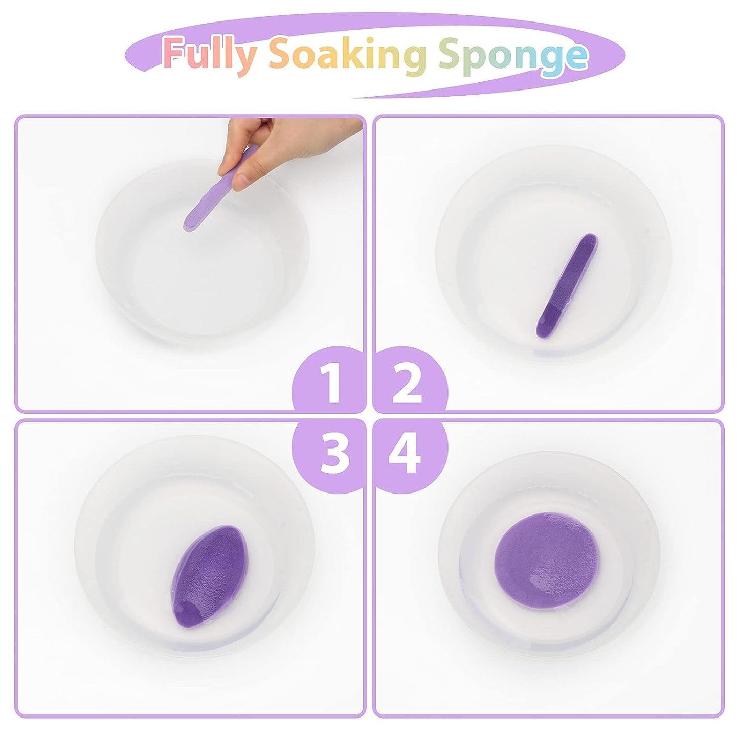 Compressed Facial Sponge (12 pcs)