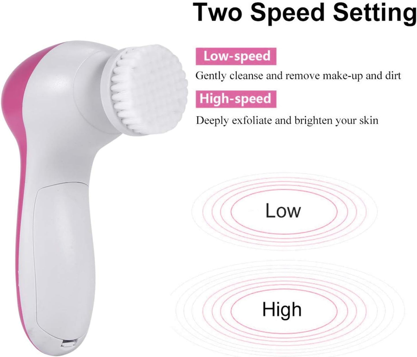5 in 1 Facial Cleansing Brush