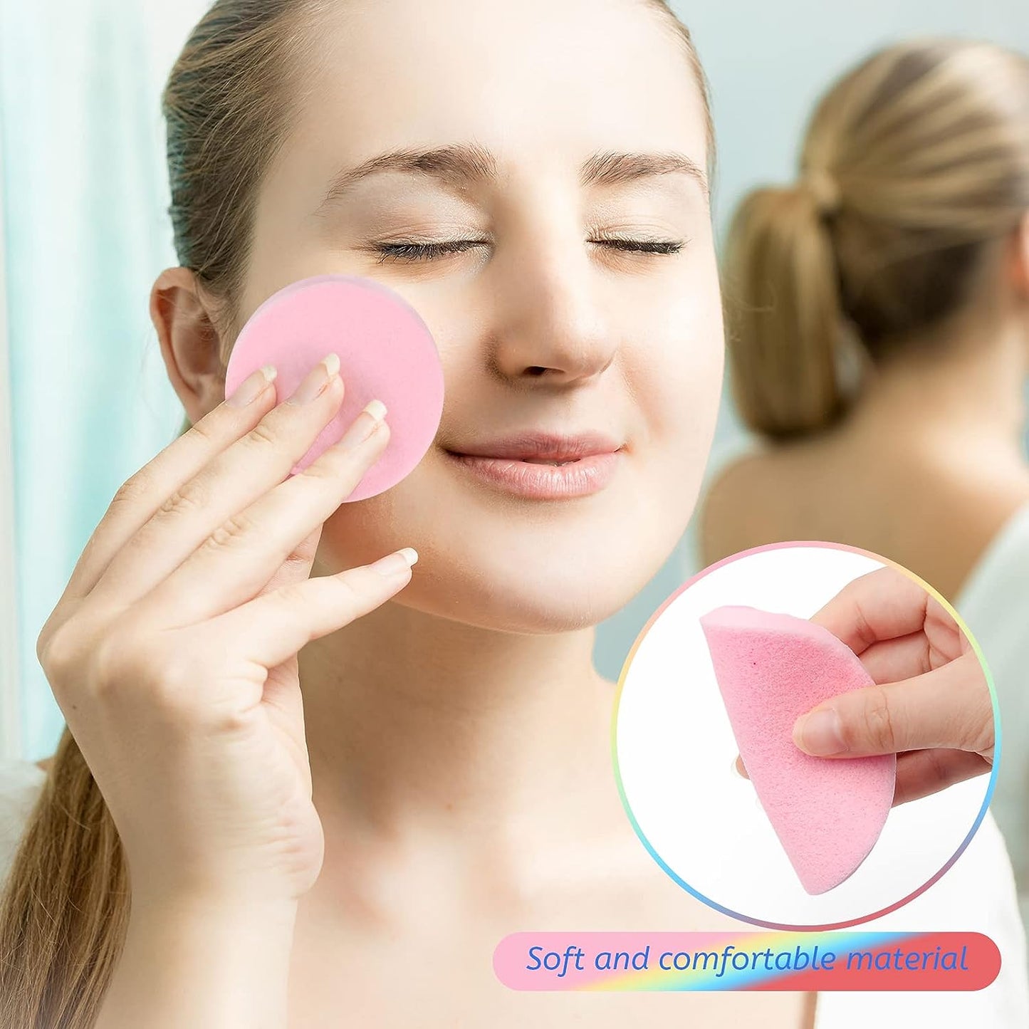 Compressed Facial Sponge (12 pcs)