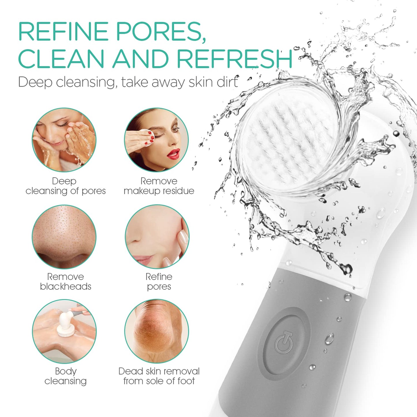 5 in 1 Facial Cleansing Brush