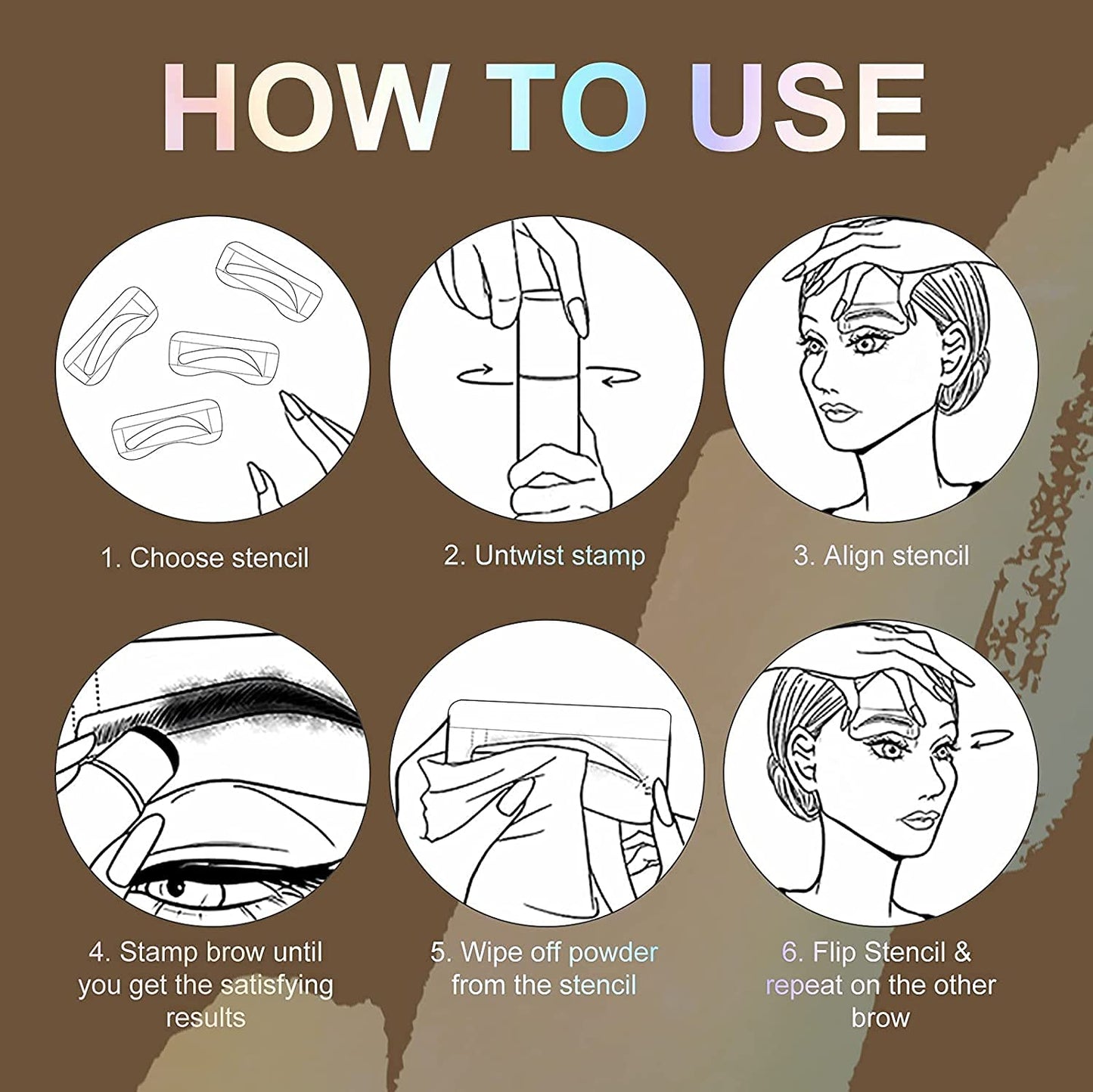 Eyebrow Stamp