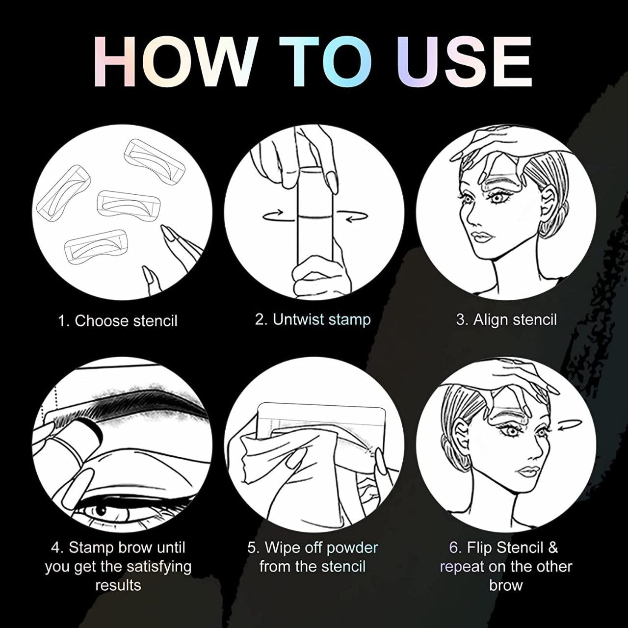 Eyebrow Stamp Kit