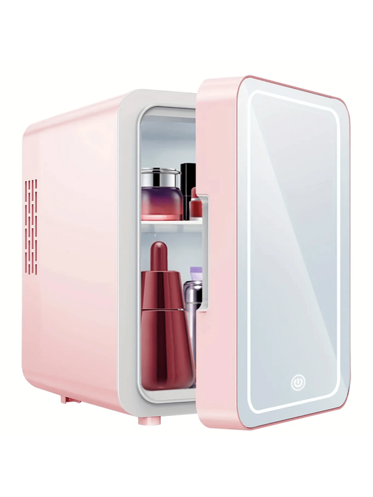 Beauty Fridge with Mirror and LED