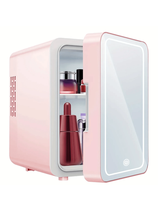 Beauty Fridge with Mirror and LED (4L)